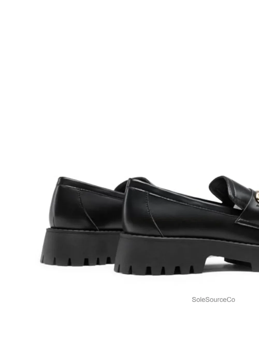 Platform Chunky Loafers for Women Slip On Dressy Business Shoes Arch Support
